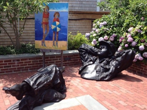 New Sculpture on the Square